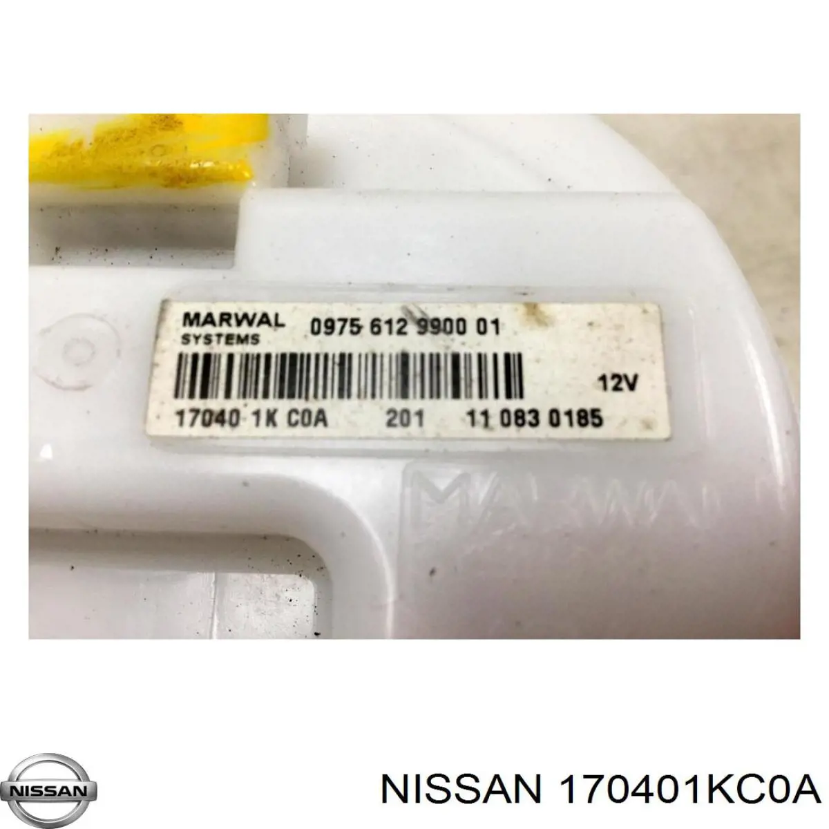 170401KC0B Nissan sensor de presion de combustible de modulo de bomba en el estanque