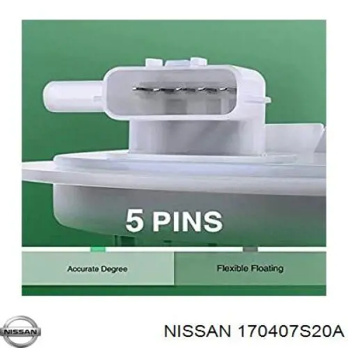 170407S20A Nissan módulo alimentación de combustible