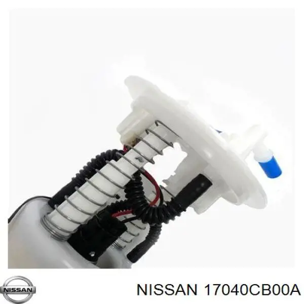 17040CB00A Nissan bomba de combustible eléctrica sumergible