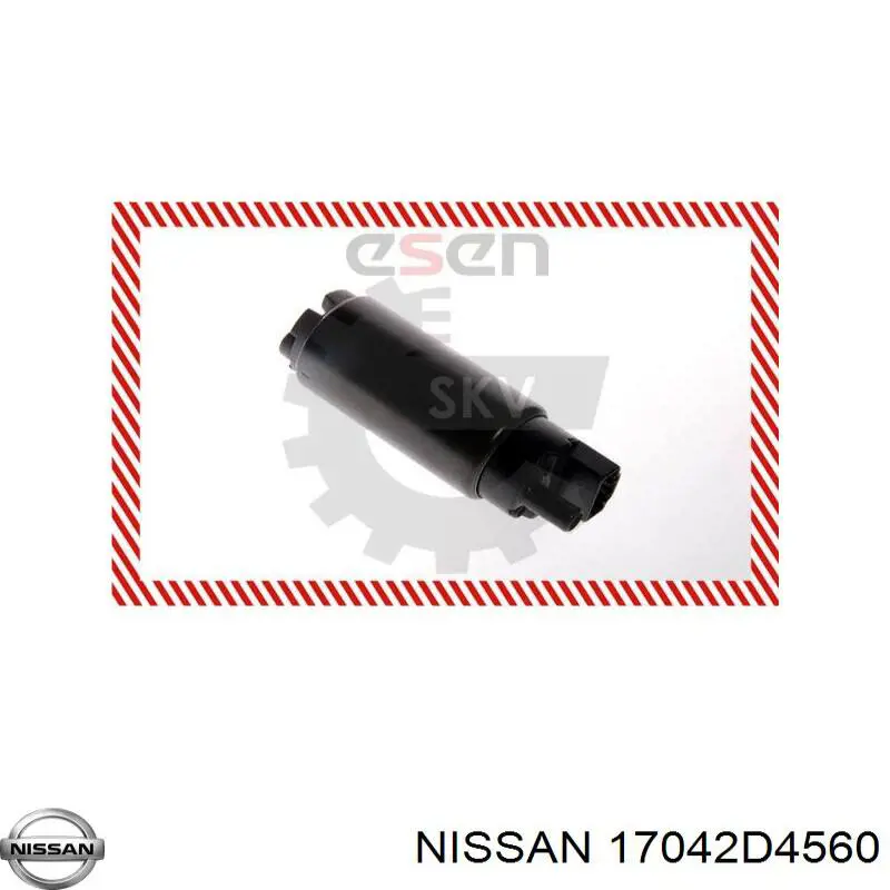 17042D4560 Nissan módulo alimentación de combustible