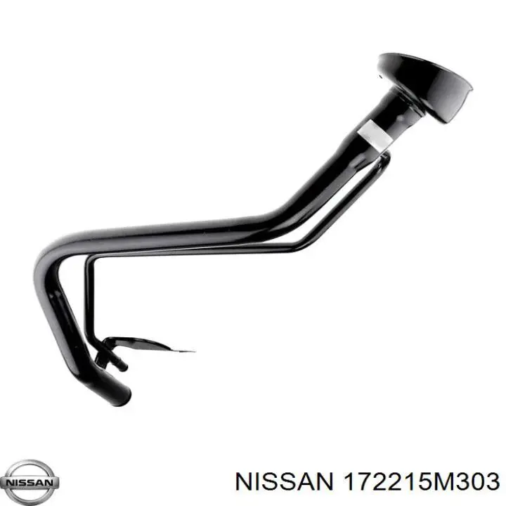 172215M303 Nissan tapa del tubo de llenado del depósito de combustible
