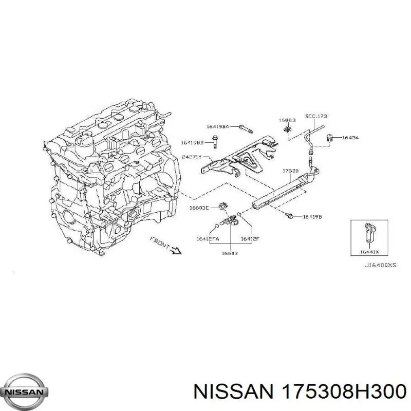 Comprar 175308H300 Nissan/Infiniti 
