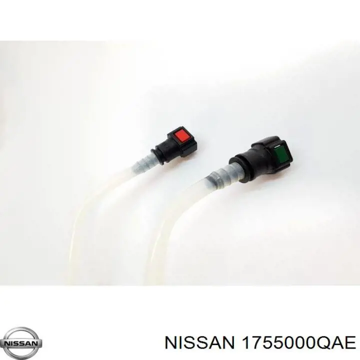 1755000QAE Nissan tubo de combustible, de depósito al filtro