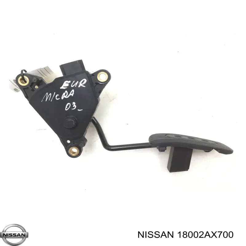 Comprar 18002AX700 Nissan/Infiniti Pedal del acelerador