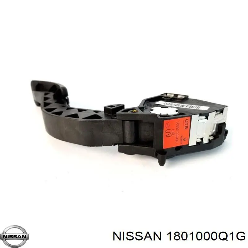 1801000Q1G Nissan pedal de acelerador