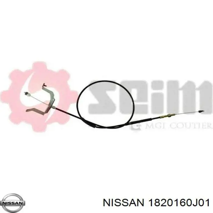 Cable del acelerador para Nissan Sunny (N14)