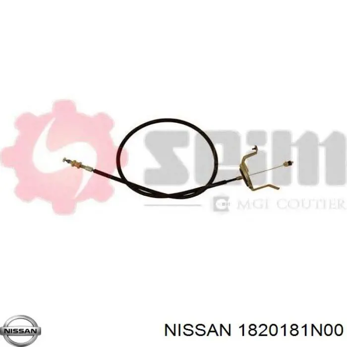 1820181N00 Nissan silga de acelerador