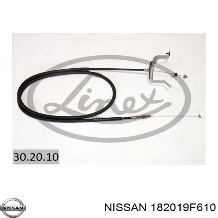 182019F610 Nissan cable del acelerador