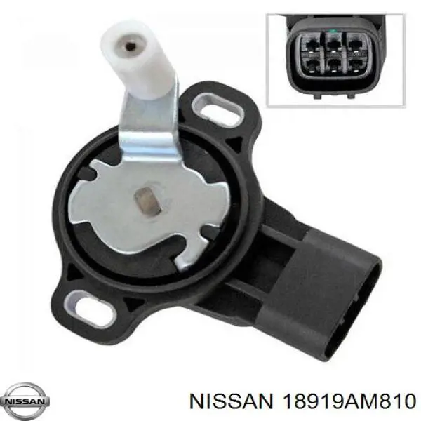 Sensor, posición mariposa Nissan Navara D40