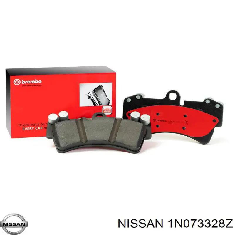 Comprar 1N073328Z Nissan/Infiniti Pastillas delanteras de freno