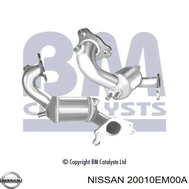 Catalizador Nissan/Infiniti 20010EM00A precio, desde 294,27 EUR