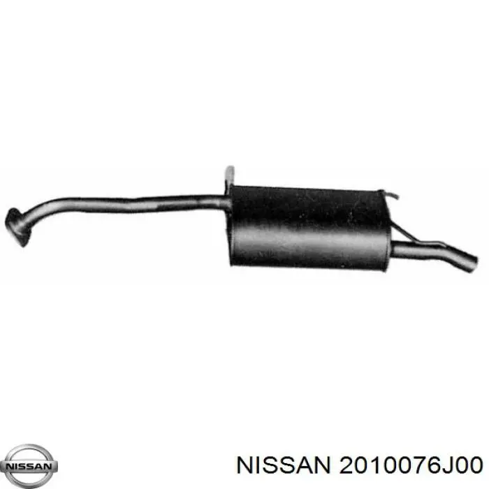 Comprar 2010076J00 Nissan/Infiniti Silenciador trasero