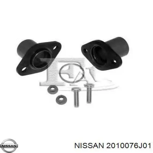 2010076J01 Nissan silenciador posterior