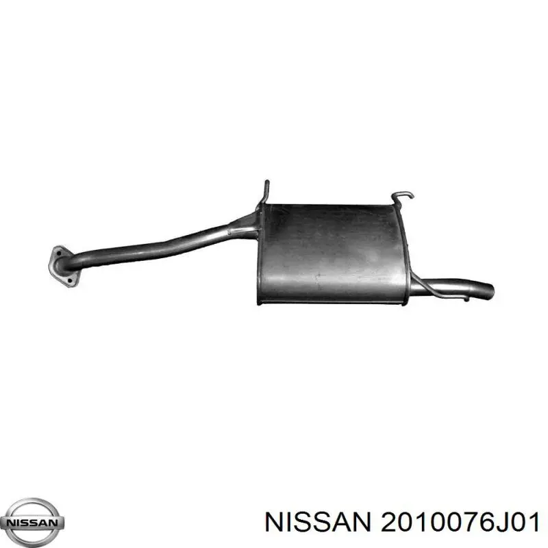 Silenciador trasero Nissan/Infiniti 2010076J01 precio, desde 52,25 EUR