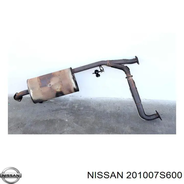 Silenciador del medio para Nissan Armada (TA60)