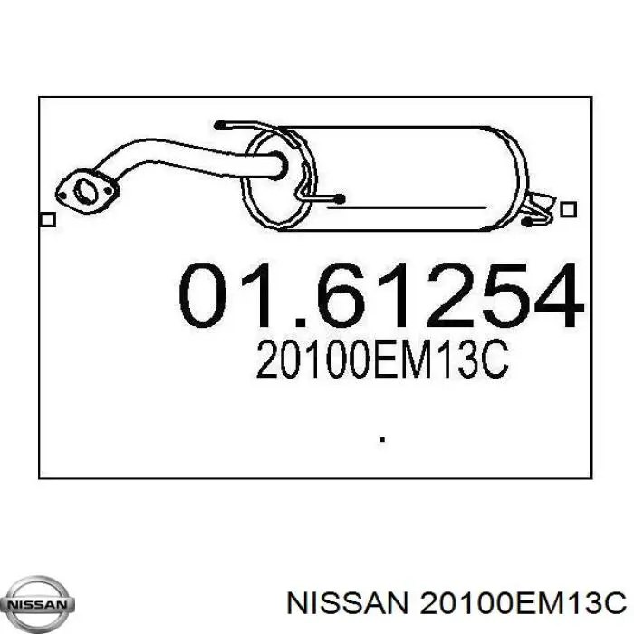 20100EM13C Nissan