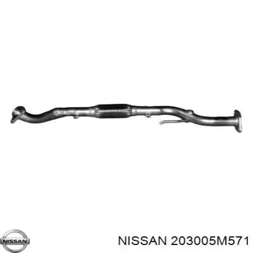 203005M571 Nissan/Infiniti Silenciador central