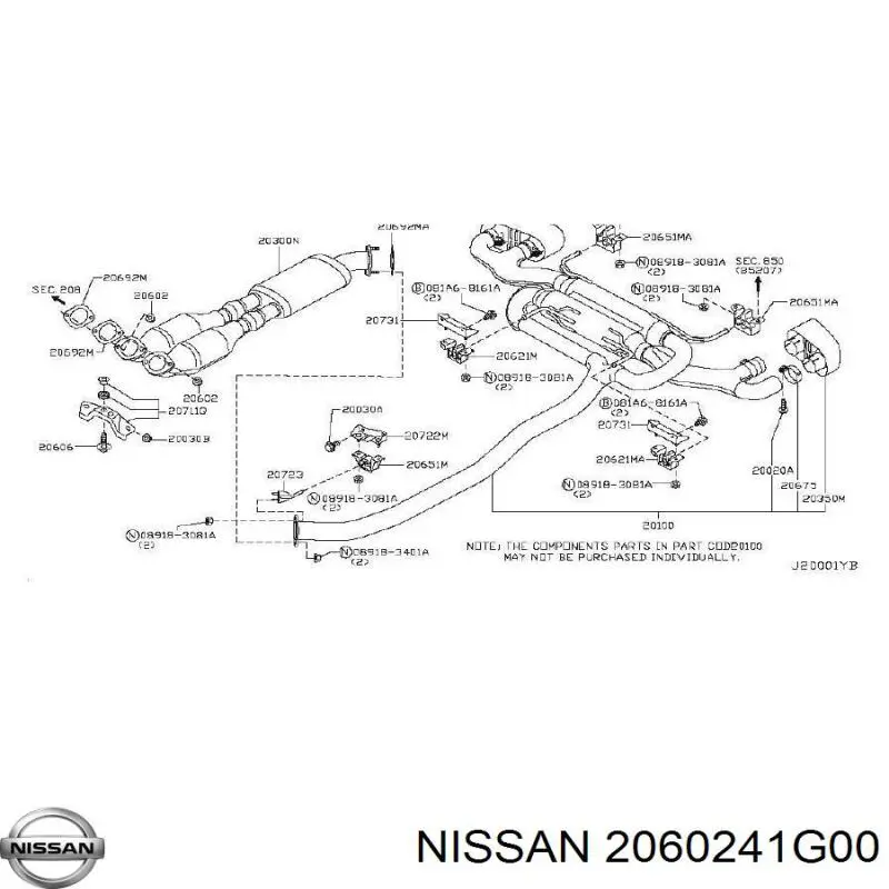  Nissan/Infiniti 20602G2401 precio, desde 8,89 EUR