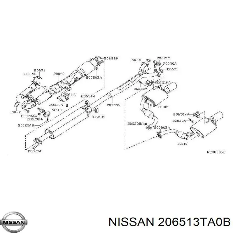 206513TA0B Nissan