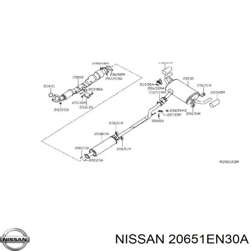  Nissan/Infiniti 20651EN30A precio, desde 20,45 EUR