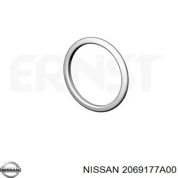 2069177A00 Nissan junta, tubo de escape silenciador