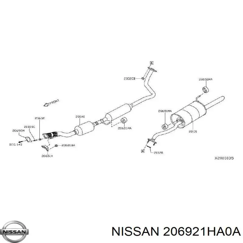 Comprar 1688285380 Peugeot/Citroen Junta de escape