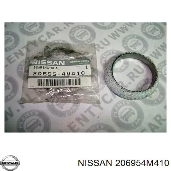 206954M410 Nissan junta de tubo de escape silenciador