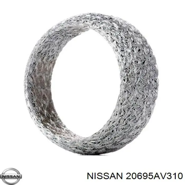 20695AV310 Nissan junta, tubo de escape