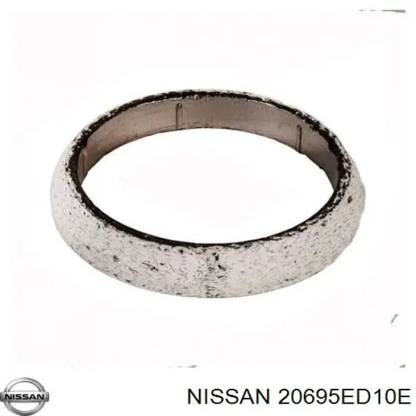 20695ED10E Nissan junta, tubo de escape