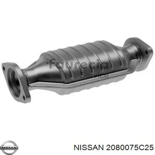 2080075C25 Nissan catalizador