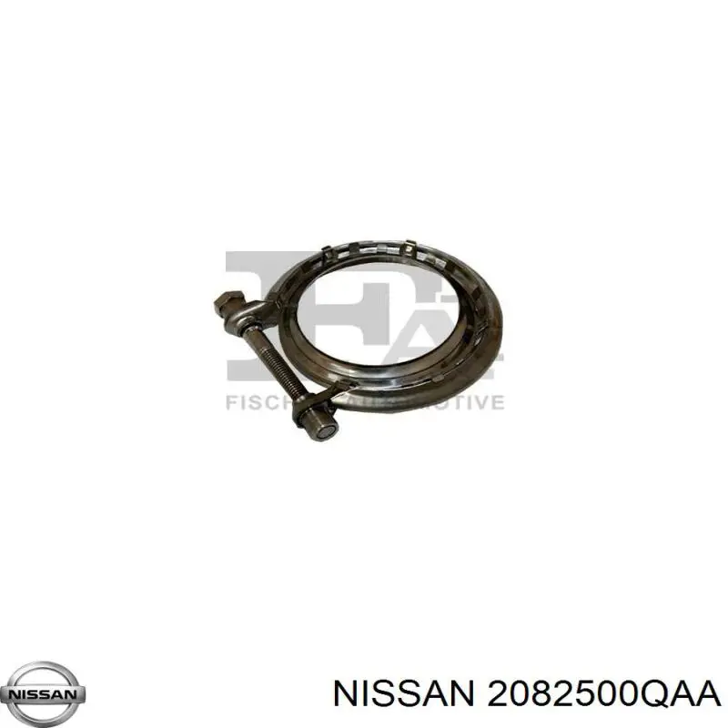 Abrazadera de fijación del catalizador a la turbina Nissan/Infiniti 2082500QAA precio, desde 20,37 EUR