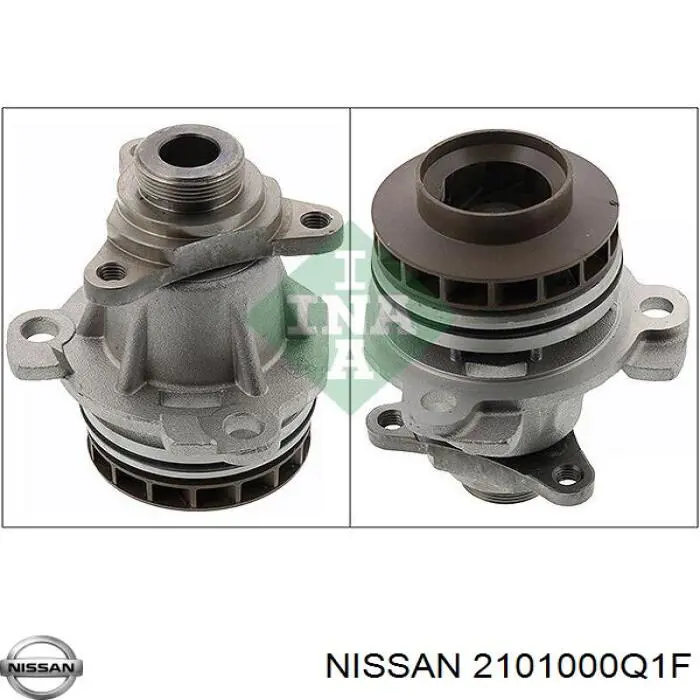 2101000Q1F Nissan bomba de agua