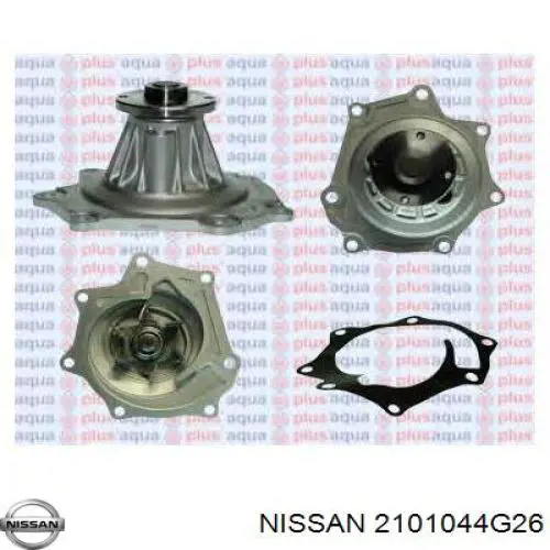 2101044G26 Nissan/Infiniti Bomba refrigerante coche