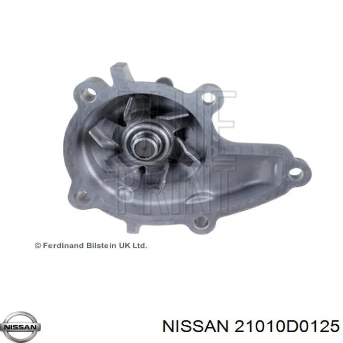 21010D0125 Nissan bomba de agua