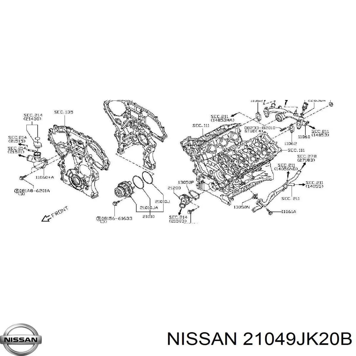 21049JK20B Nissan/Infiniti 