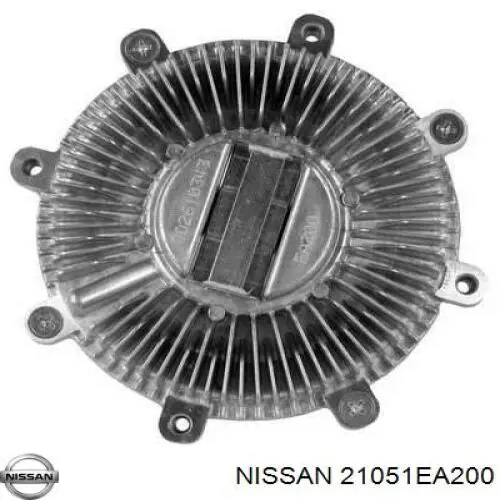 Sistema De Enfriamiento De Acoplamiento Viscoso De Polea(Impulsor) para Nissan Pathfinder (R51M)