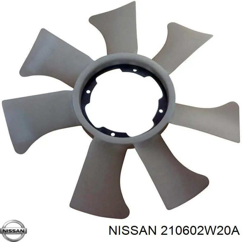 210602W20A Nissan rodete ventilador, refrigeración de motor