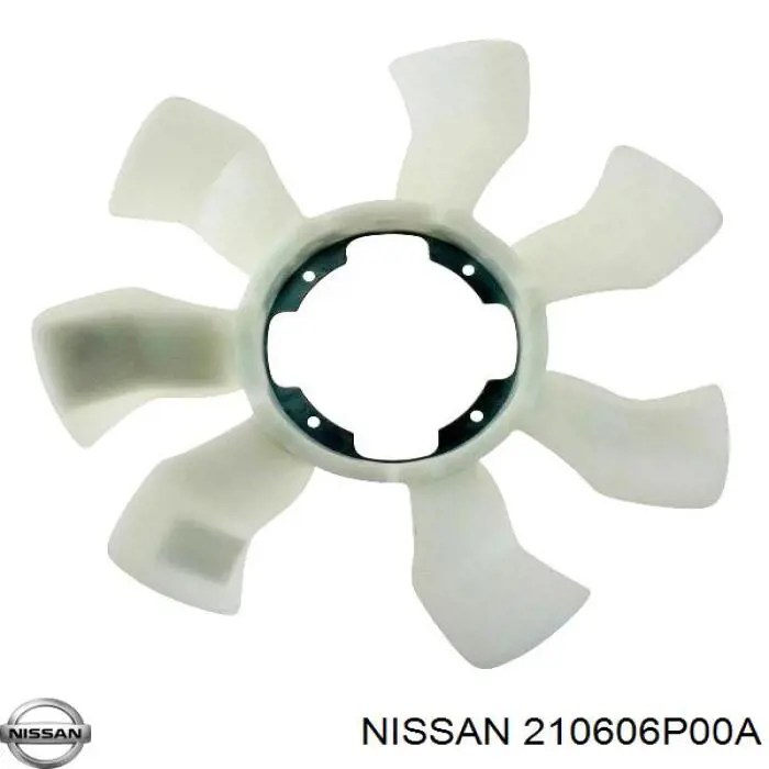 210606P00A Nissan rodete ventilador, refrigeración de motor