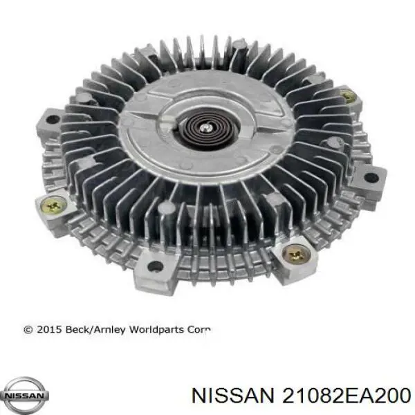 21082EA200 Nissan embrague, ventilador del radiador