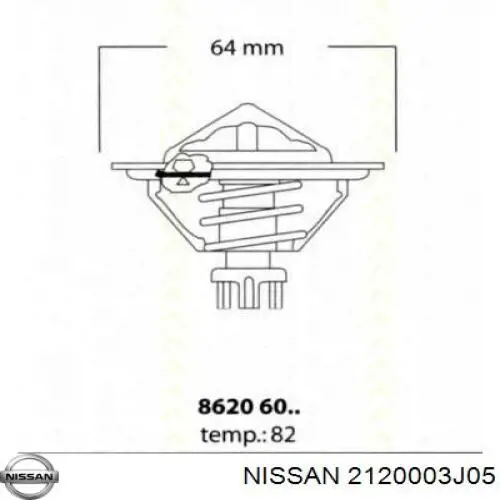 Termostato T430290 STC
