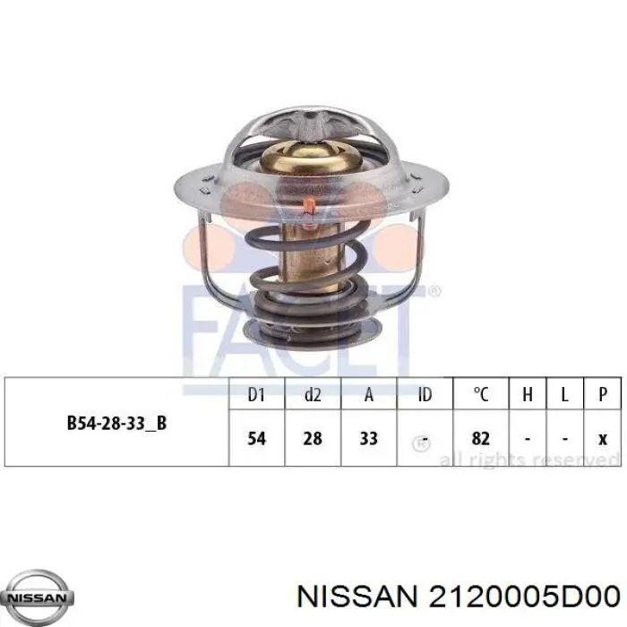 2120005D00 Nissan