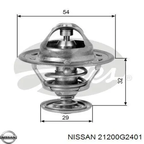 21200G2401 Nissan termostato