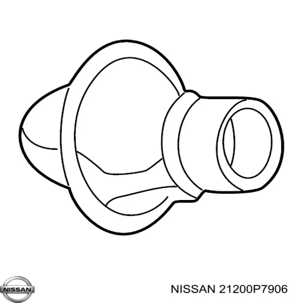 21200P7906 Nissan termostato