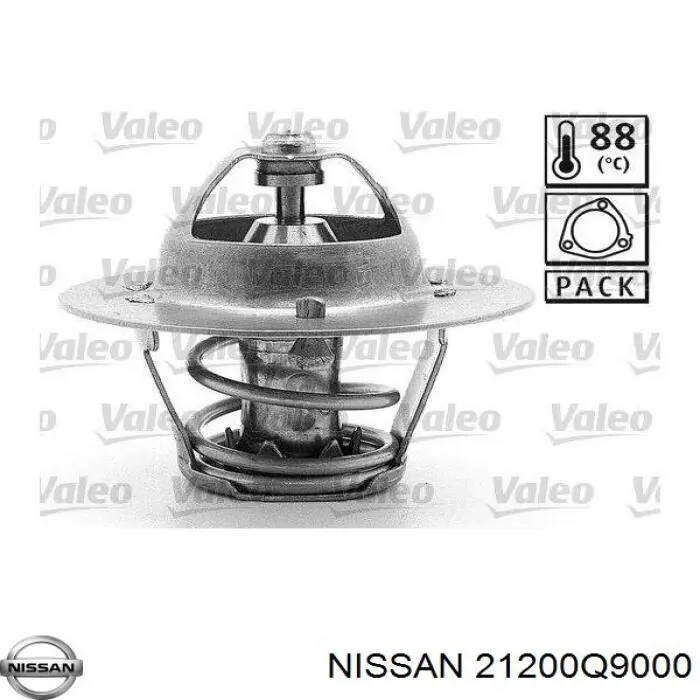 21200Q9000 Nissan termostato