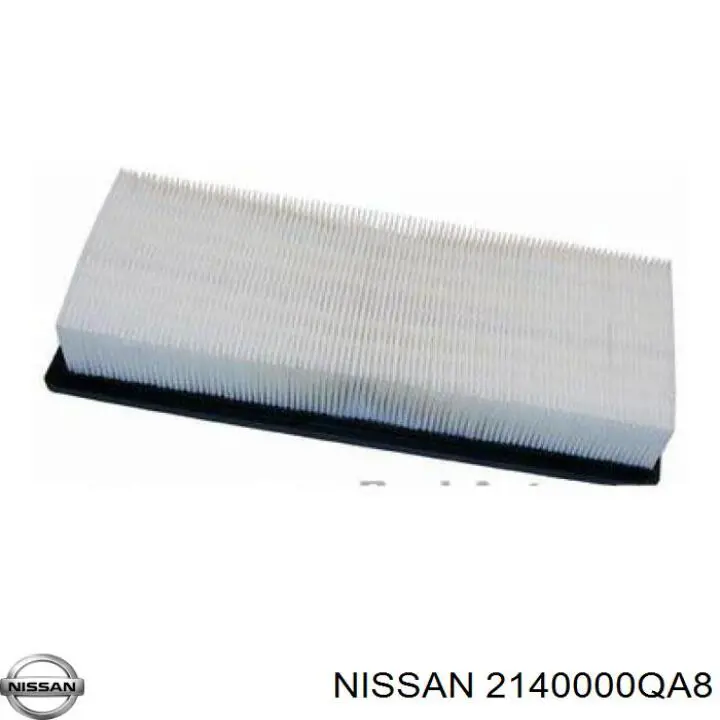 2140000QA8 Nissan radiador refrigeración del motor