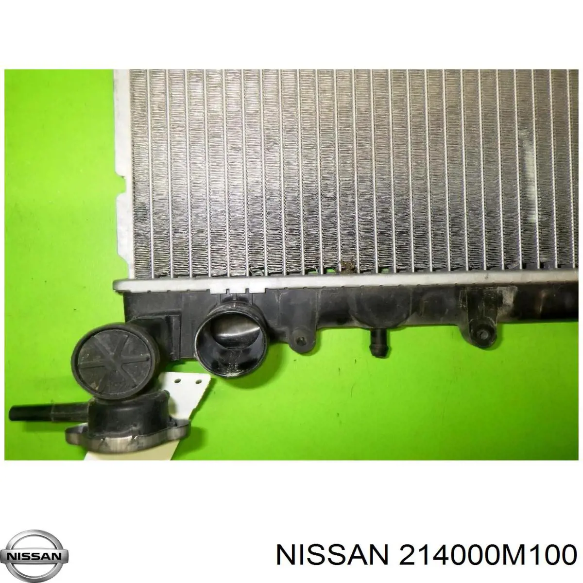 214000M100 Nissan radiador refrigeración del motor