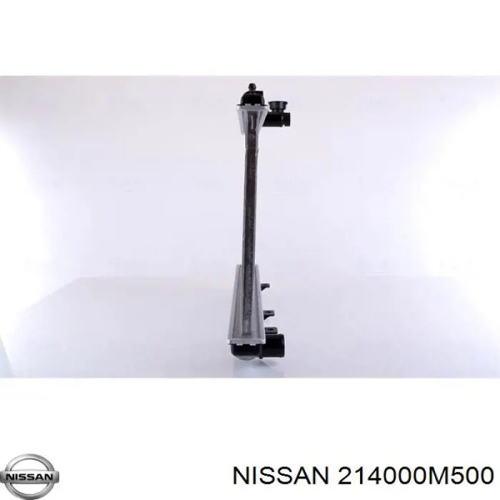 214000M500 Nissan radiador refrigeración del motor