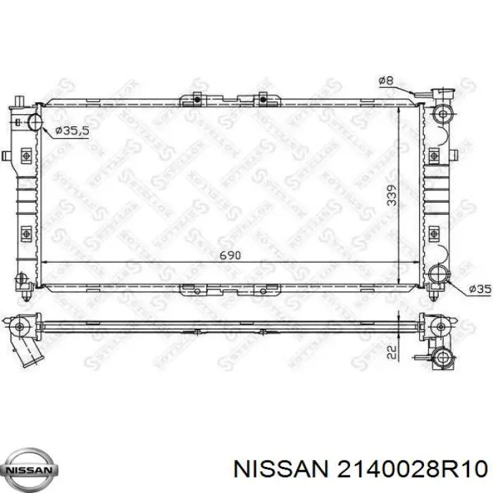Comprar Radiador Nissan Sunny I B11