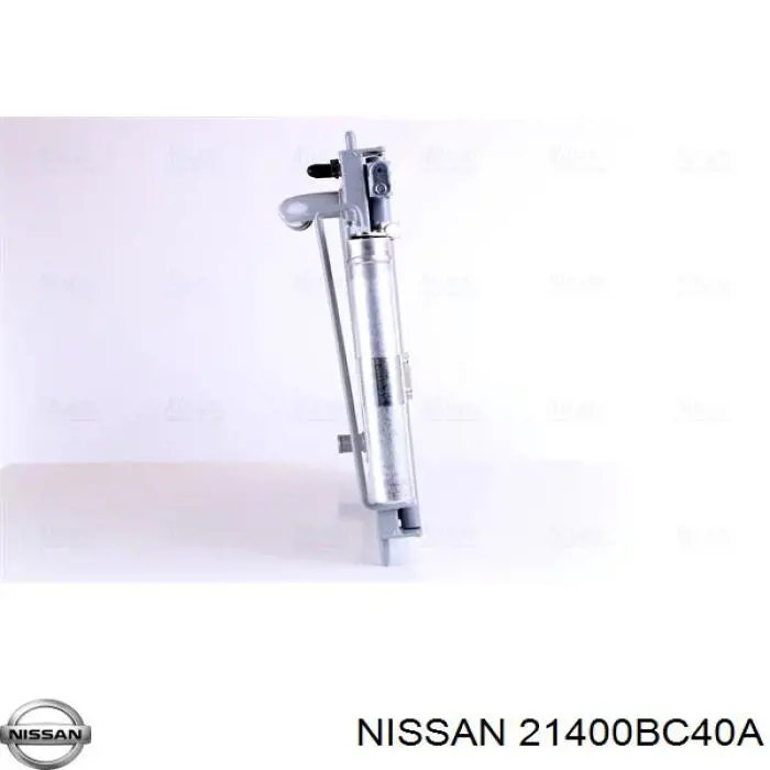 21400BC40A Nissan radiador refrigeración del motor