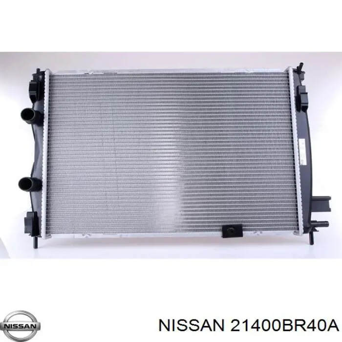 21400BR40A Nissan radiador refrigeración del motor